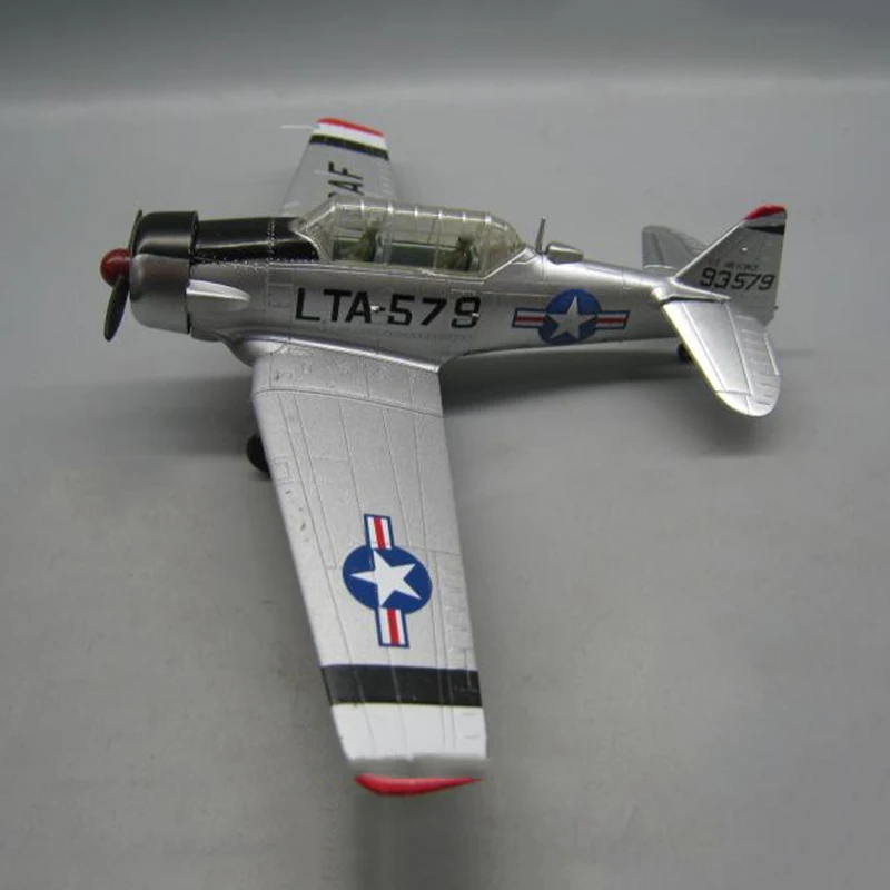 Texas T6 классический самолет 1/72 масштаб авиационный самолет модели истребителя США Air Force взрослые детские игрушки для показа коллекции шоу