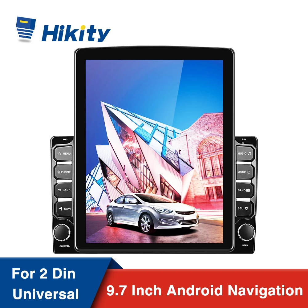 Автомагнитола Hikity 9 7 дюйма 2din Android для универсального HD 2.5D MP5 плеера GPS-радио
