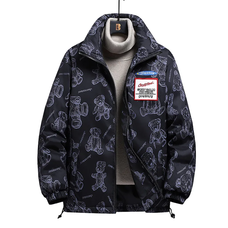 2022 New America North Parkas Couple Lovers Down Coats Casual Stand Collar Warm Down Jacket Puffer Jackets Men/Ladies Tops Parka
