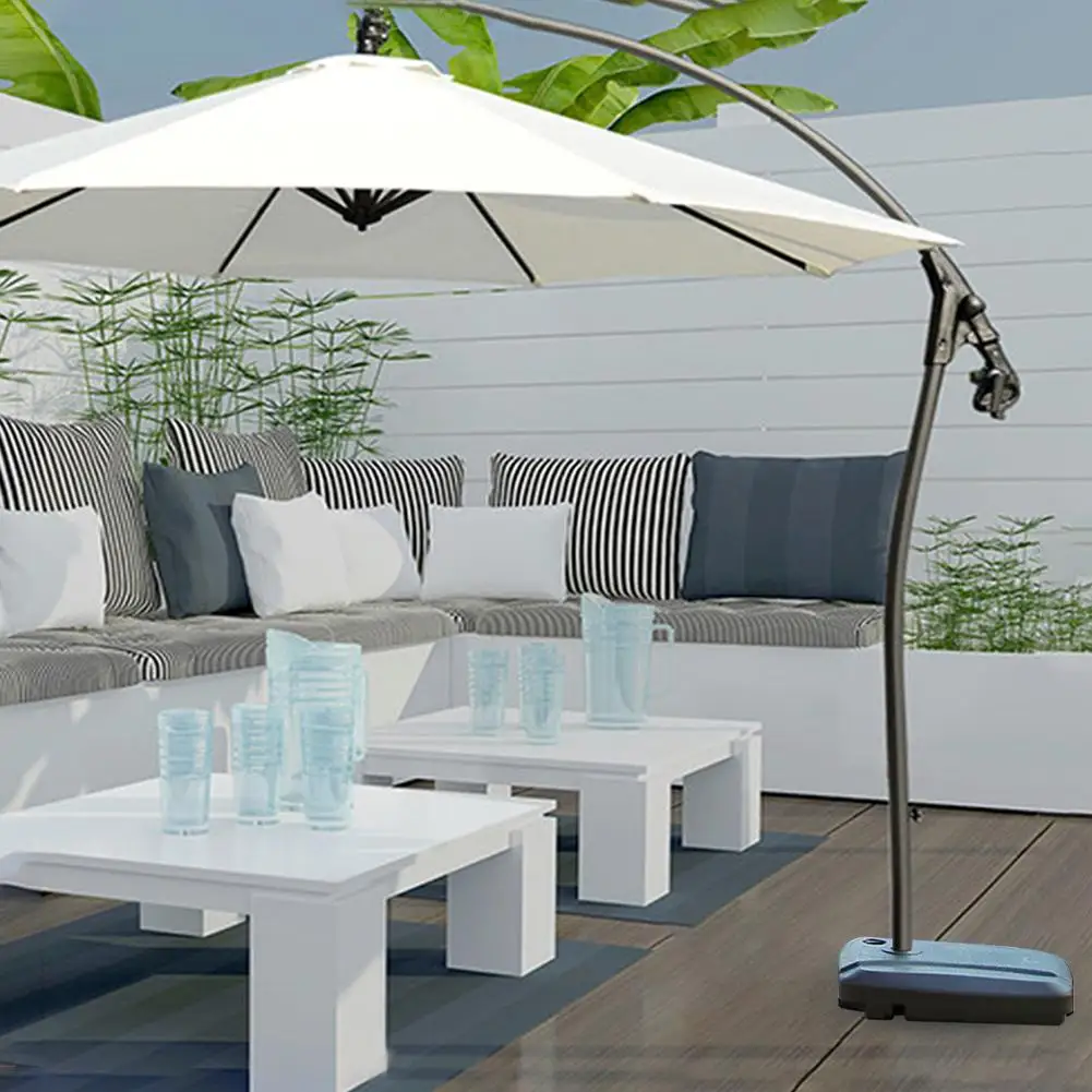 Mega Sale De4d3 Portable Durable Outdoor Parasol Garden Umbrella Base Stand Patio Beach Garden Patio Umbrella Sun Shelter Accessory Cicig Co