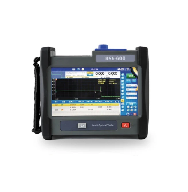 

HSV-610 Handheld SM OTDR 1030/1550nm Fiber Optic Reflectometer Network Testing Measurement Equipment