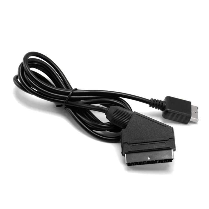 1.8m RGB Scart Cable For -Sony PS1 PS2 PS3 TV AV Lead Replacement Connection Game Cord Wire for PAL/NTSC Cons | Электроника