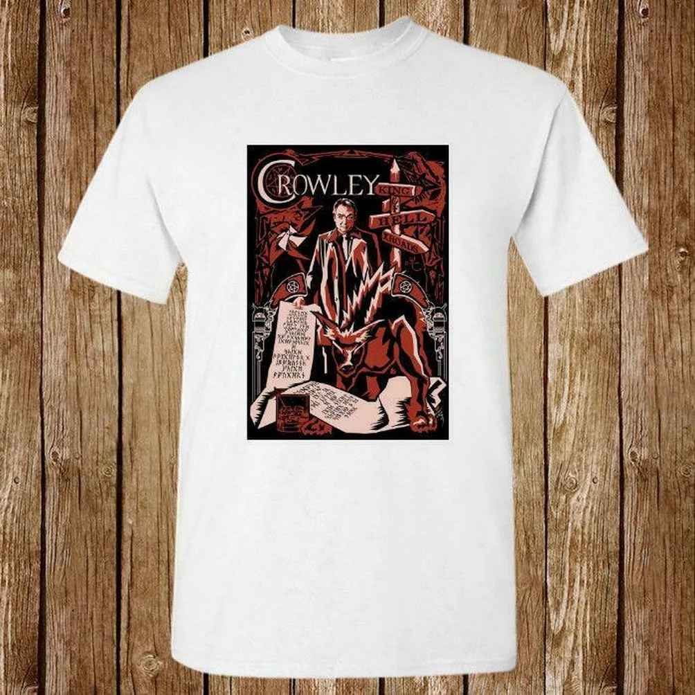 Новая супернатуральная Crowley ТВ серия новая унисекс США Размер S до 3Xl футболка En1