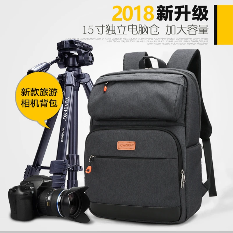 NOVAGEAR 710 сумка для камеры SLR сумка через плечо для камеры портативный рюкзак для мужчин и женщин для Nikon Canon 80D 70D