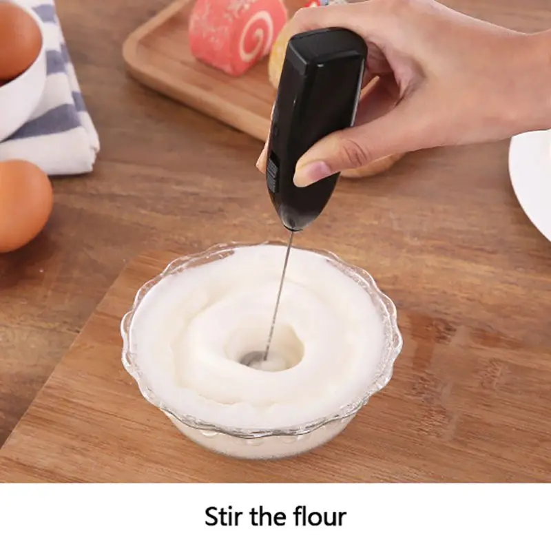 Handheld Milk Frother Wand Coffee Electric Hand Whisk For Egg Whites Blender Coffee Eggs Beater