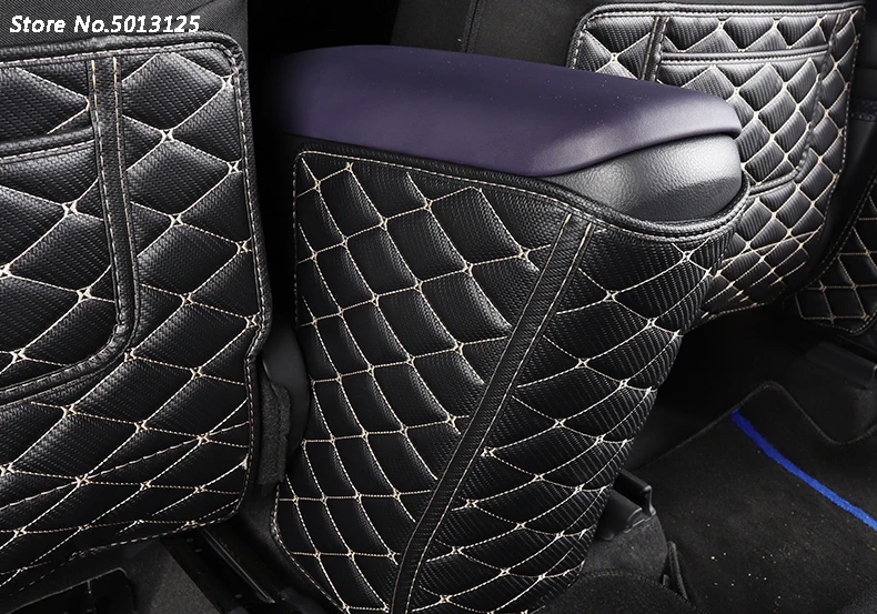 Заднего сиденья анти-пэд заднего сиденья женские босоножки с закрытой пяткой подлокотник защитный коврик для Toyota CHR C-HR автомобильные аксессуары