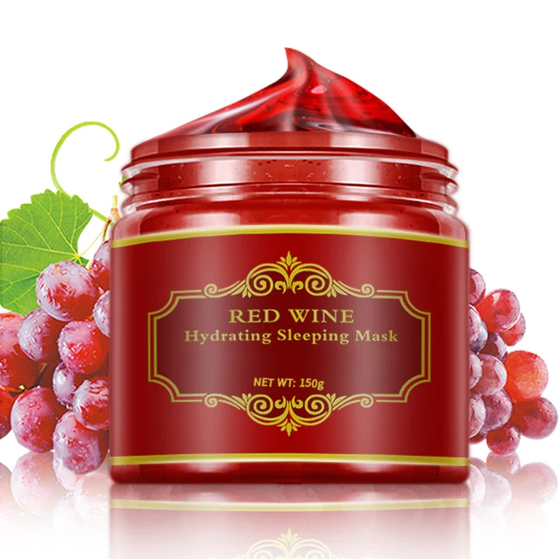 PF79 полифенолы красного вина, маска для сна, увлажняющий ночной крем, 150 г, маска для лица, питание, антиокислительная, осветляющая, грязевая маска