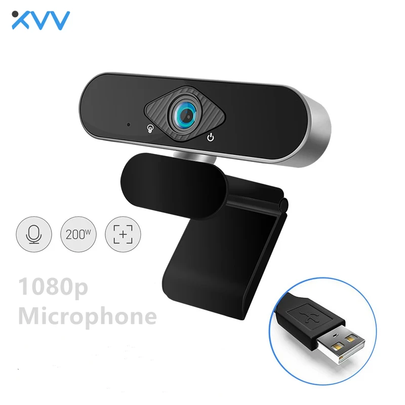 USB-веб-камера Xiaovv 1080p HD с автофокусом и углом обзора 150 ° | Компьютеры офис
