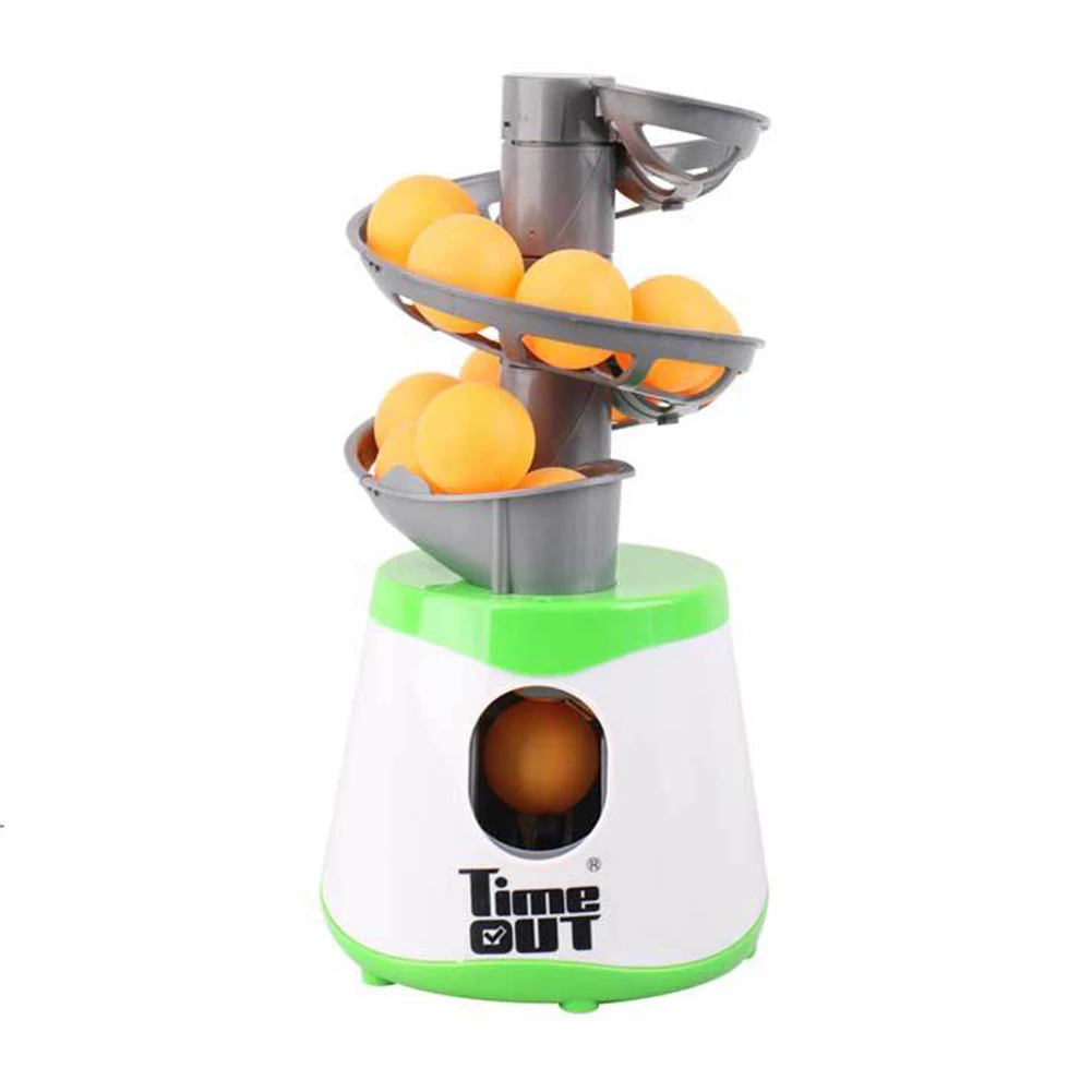 Mini Table Tennis Robot Parent-child Student Sender Pitching Serve Machine Trainer Gift Racquet Spo