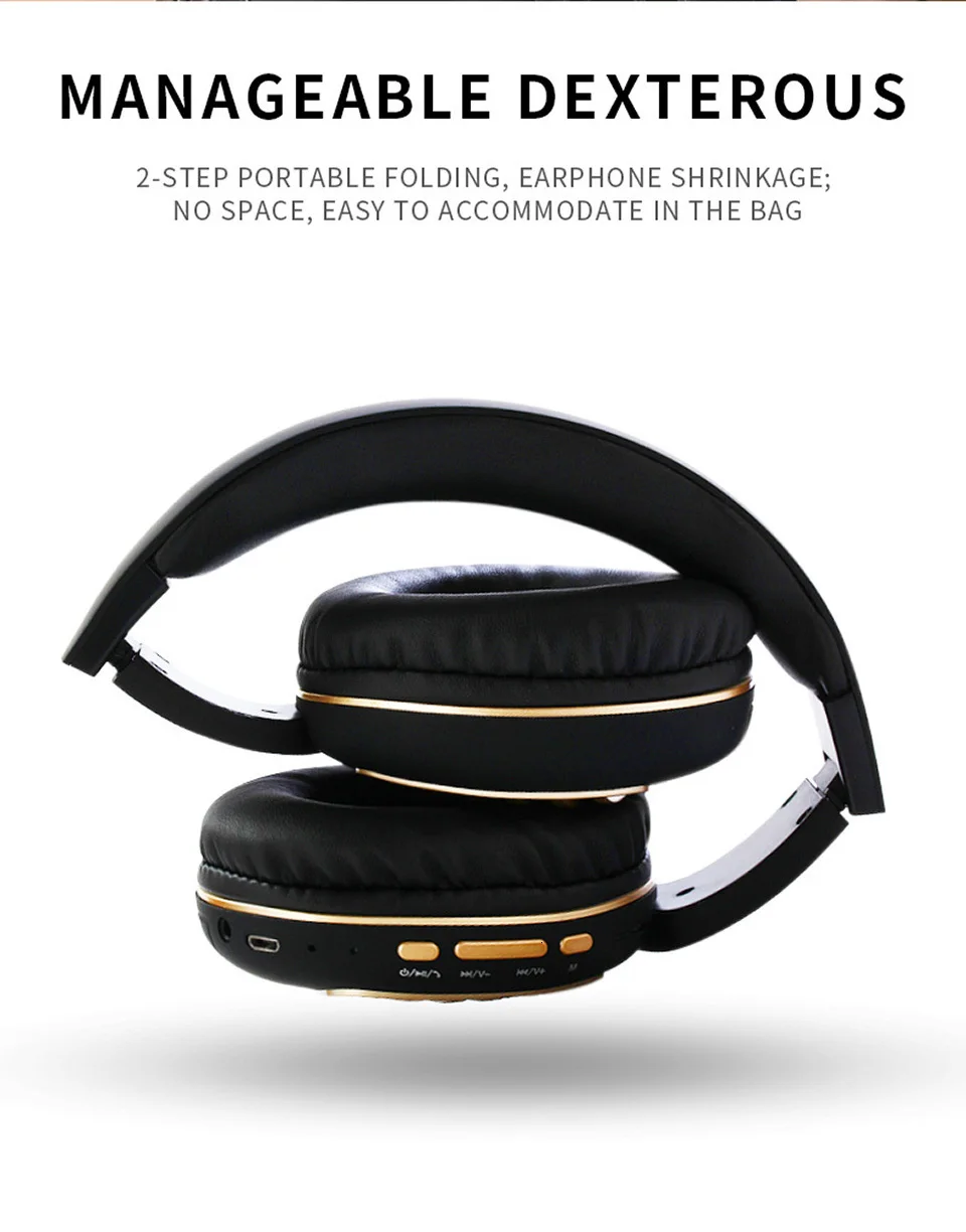 4в1 Bluetooth Беспроводные наушники с микрофоном FM радио беспроводная проводная гарнитура игровые наушники для мобильного телефона Xiaomi PC