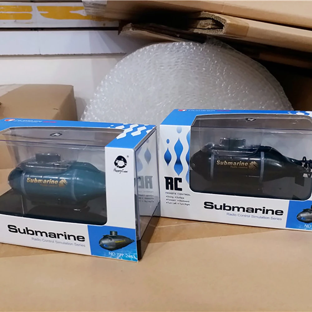 Мини RC Подводная лодка Скорость лодка дистанционное управление Дрон Pigboat моделирование модель подарок Игрушка Дети с 40 МГц передатчик 6 каналов