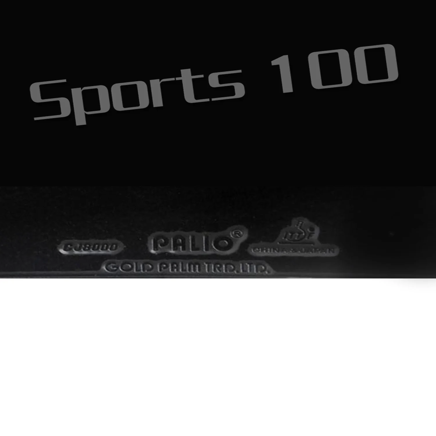 Palio CJ8000 Pips-в настольном теннисе PingPong Резина с губкой(твердость: 36-38