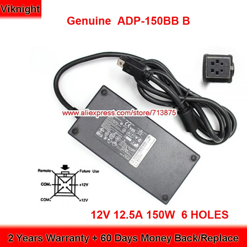 

Genuine 3R160 ADP-150BB B 12V 12.5A AC Adapter for DELL OptiPlex SX260 SX270 GX260 GX270 SX-260 SX-270 Power Supply