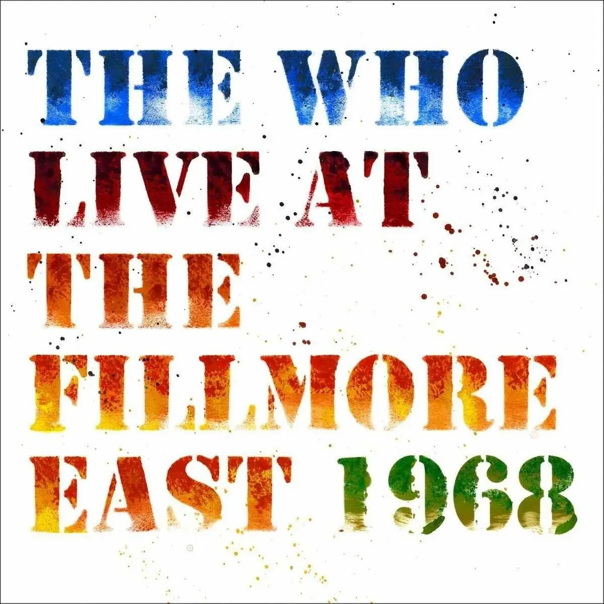Who-Live At The Fillmore East 1968 [Deluxe 2CD] и запечатанный