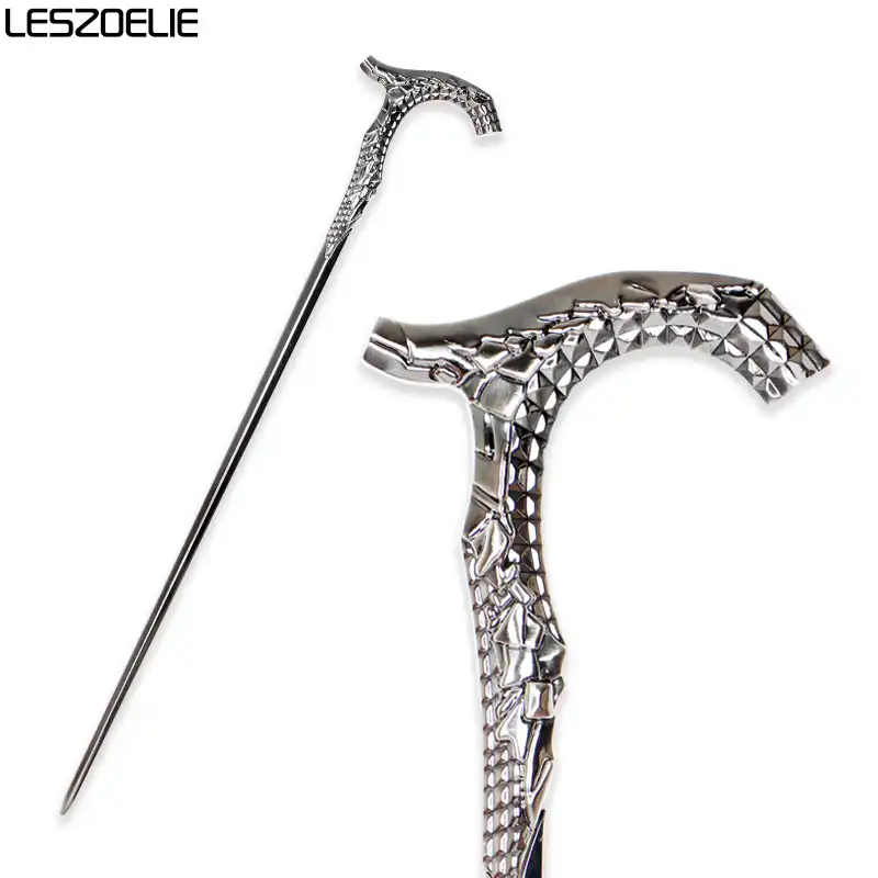 高級アルミ合金ステッキ杖男性スチームパンク装飾歩行杖女性ファッション杖男ヴィンテージ杖 Aliexpress