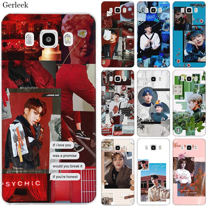 

Mobile Phone Case For Samsung Galaxy J1 J2 J3 J5 J7 J6 Prime Hard Cover ATEEZ