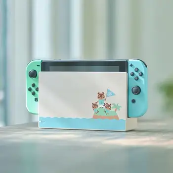 

Limited animal crossing version Original charging dock set for ns switch TV dock stand with logo for ns switch