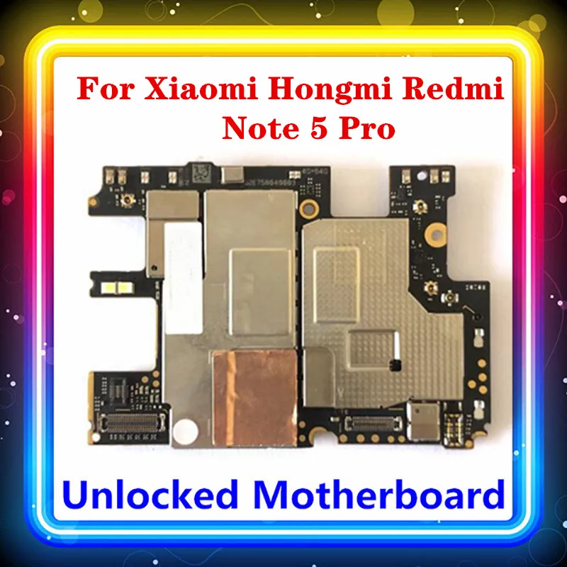Материнская плата для Xiaomi Hongmi Redmi Note 5 / Pro оригинальная сменная материнская с