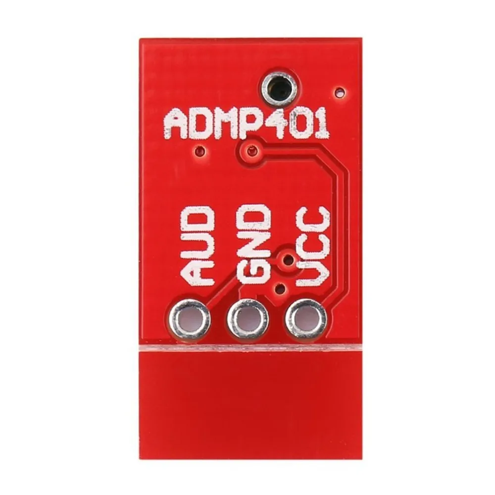 1,3 см* 1 см ADMP401 MEMs микрофон коммутационный модуль Плата Универсальный с нижним портированным входом и усилением
