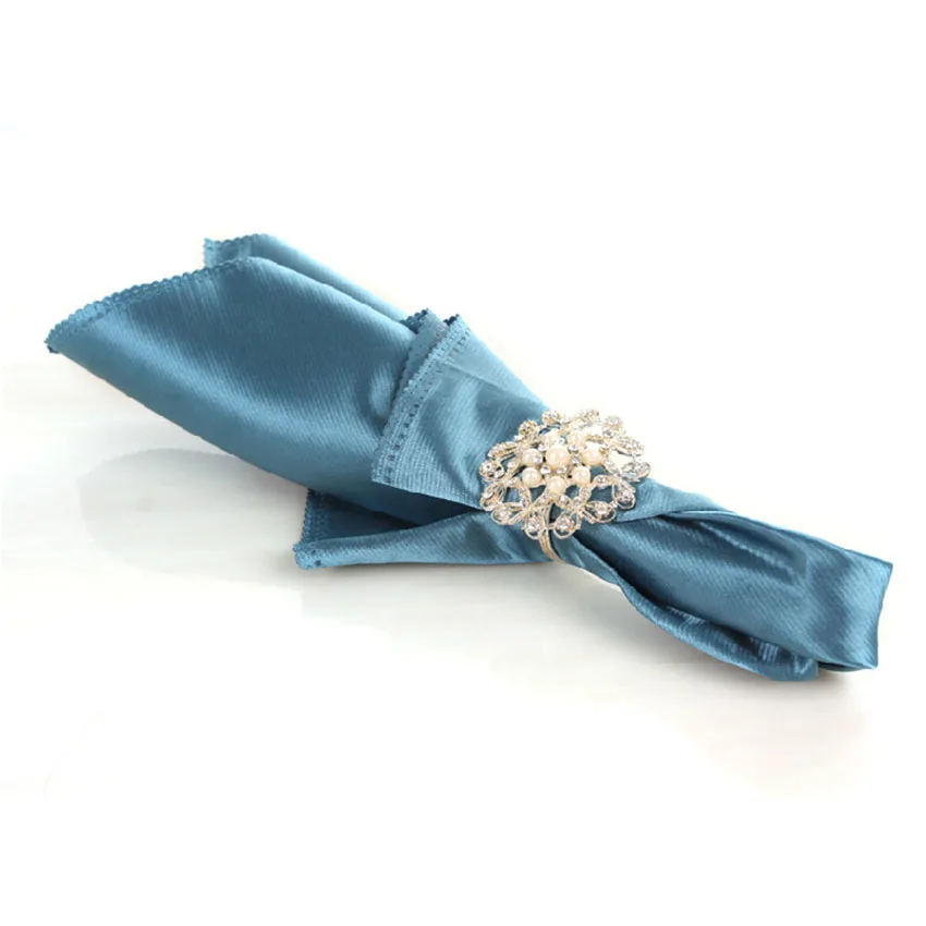 50cm x Wedding Table Napkin Linen Polyester Handkerchief Cloth for Diner Party Xmas Supply Favors | Дом и сад
