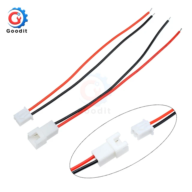 Stecker Buchse 2-polig sm PVC-Stecker Kabel Kabel DIY elektrische  Installation für LED-Streifen - AliExpress