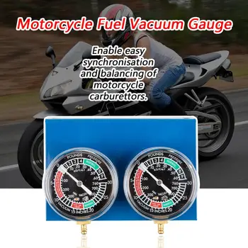 

1pc 2 Cylinder Motorcycle Synchronizer Carburetor Fuel Vacuum Tool With Hose Gauge