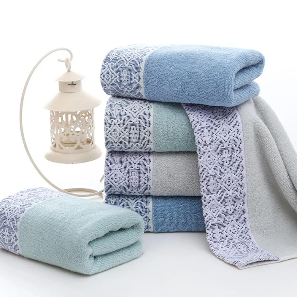 

Полотенце для лица, износостойкое хлопковое утолщенное хорошо впитывающее полотенце для ванной комнаты, удобная банная Мочалка для дома