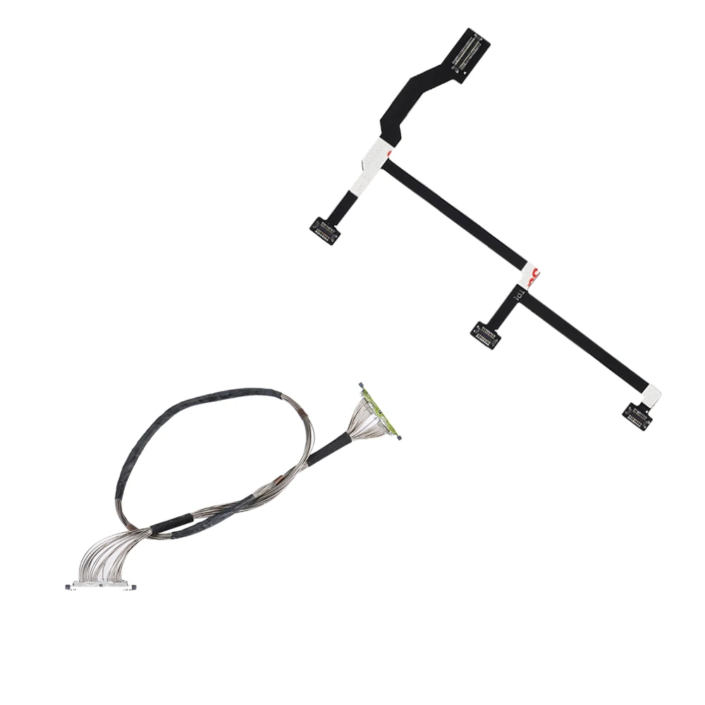 flat - signal cable Mavic Pro гибкий кабель карданный Ремонт Лента плоский кабель PCB гибкий Ремонт Запчасти для DJI Mavic Pro Дрон камера стабилизатор наборы - Цвет: flat - signal cable