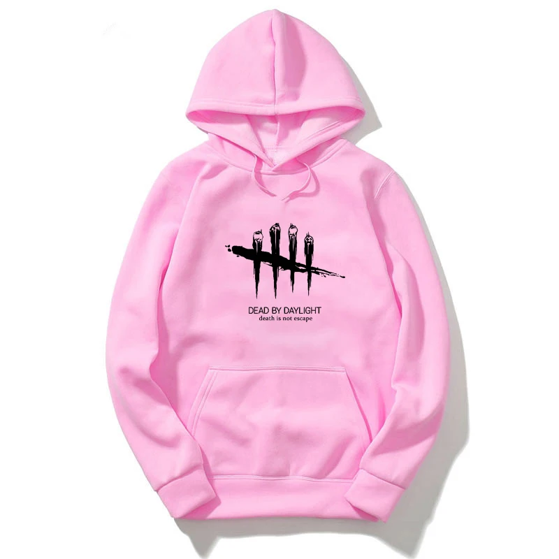 Dead By Daylight Hoodies Streetwear Sweatshirt Men Harajuku Black Hoodie Oversized Hoodie Winter Pullover Long Sleeve Clothes