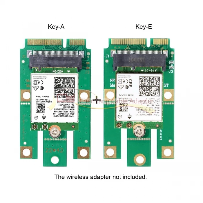 CY NGFF A-ключ E ключ Wifi Mini PCI-E адаптер для Bluetooth плата Wireless WLAN Card AX200 9260 8265 8260