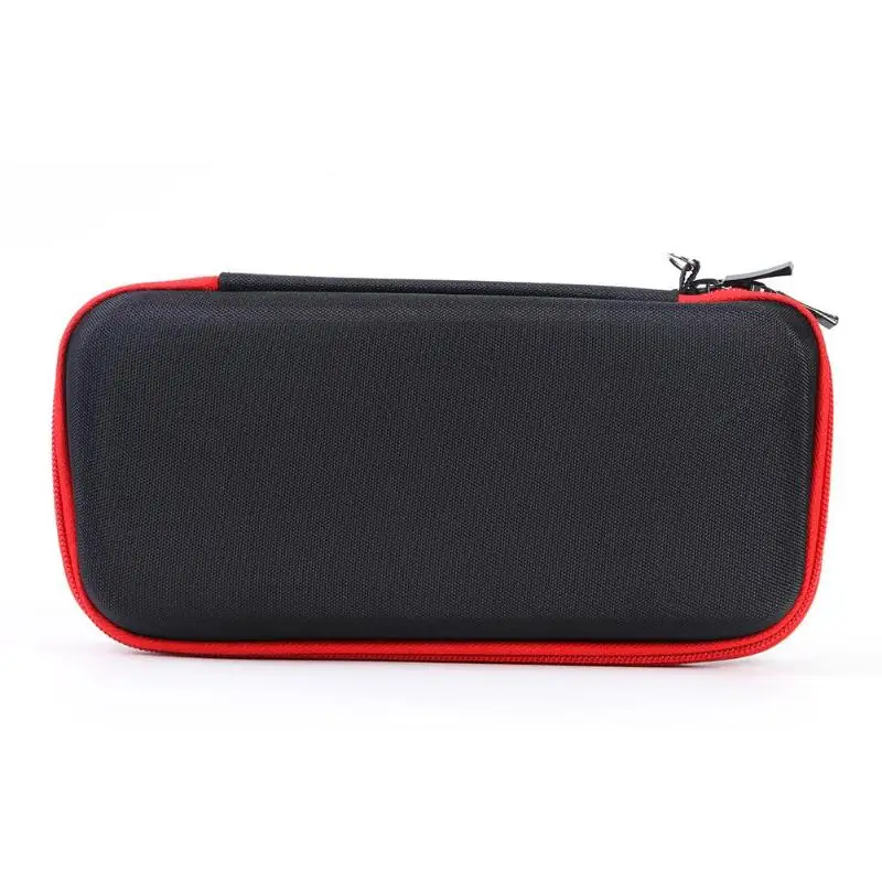 

Water-resistent EVA Carry Storage Bag Pouch Fit Contains 8 Clamping Slots Double Zipper Design for Nintend Switch Lite Console
