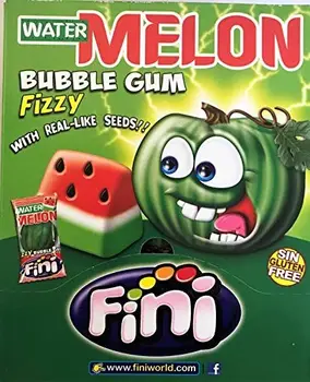 

Fini - Water Melon - Bubble Gum - Kaugummi mit Brausefüllung - Box mit 200 Stück