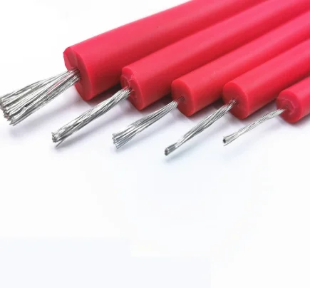 High-voltage wire and cable soft silicone wire 10KV 15KV 20KV-20AWG 18AWG 17AWG 15AWG anti-breakdown