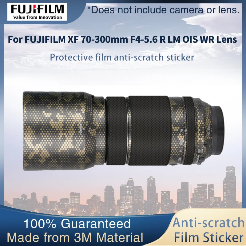 Pellicola Protettiva Per Lenti Per Fujifilm Xf 70-300Mm F4-5.6 R Lm 485 Wr Lente Skin Decal Sticker Wrap Film Custodia Protettiva Antigraffio