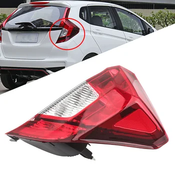 

DWCX Red Car Rear Right Tail Brake Stop Lamp Light ABS fit for Honda Fit Jazz 2014 2015 2016 2017 2018