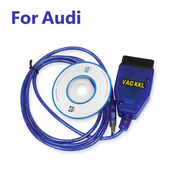 

OBD2 II Interface USB Diagnostic Cable VAG409.1 Vag 409 VAG-COM KKL409 Car Scanner Scan Tools For Audi S2 S3 TT A2 A3 A4 A6 A8