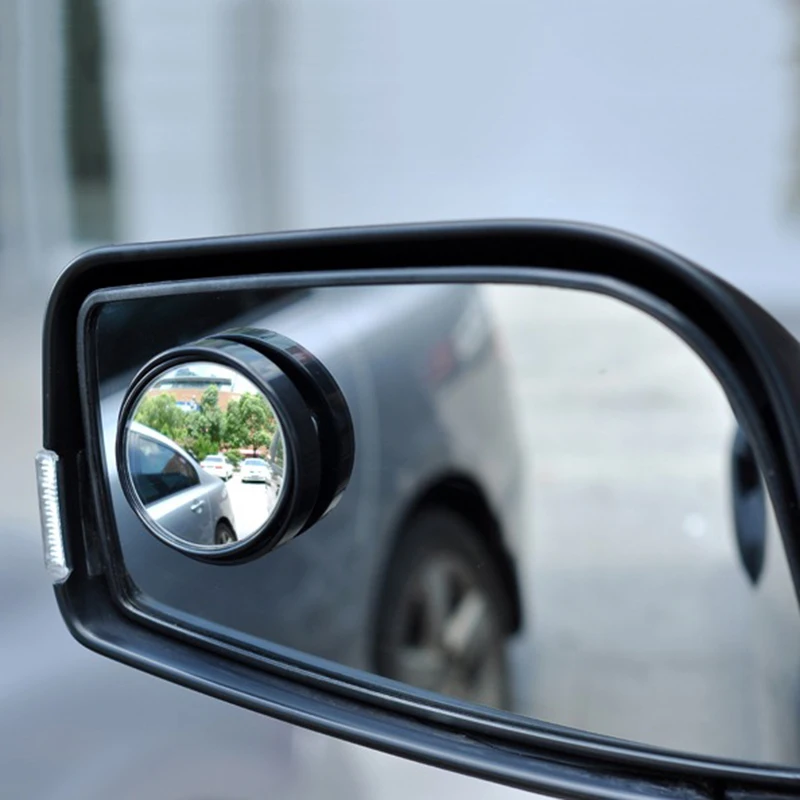 

Mirror Parking Auto Motorcycle Rear View Adjustable Car Mirror 1Pcs Car Blind Spot Mirror 360 Degree Wide Angle Convex