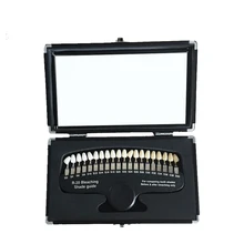 Быстрая 3D отбеливатель зубов тени руководство с зеркальными зубами тени руководство