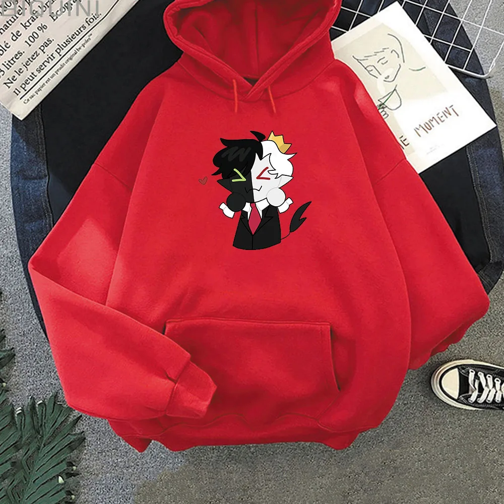 

Kawaii Hoodie Woem Luck Cute Ranboo Quackity My Beloved BF Street Fashion Tops INS Hooded Women Cartoon Print Harajuku Hoodies
