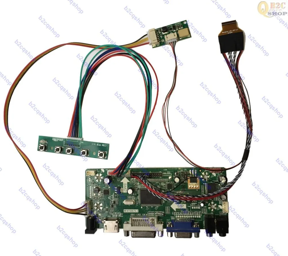 NT68676(HDMI+ DVI+ VGA) ЖК-плата контроллера для LTL106HL01-001 1920X1080 панель LTL106HL01 001