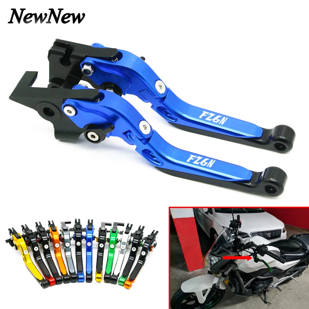 Для Yamaha FZ6N FZ6 N FZ 6N 2004 2010 аксессуары для мотоциклов CNC руль регулируемый выдвижной