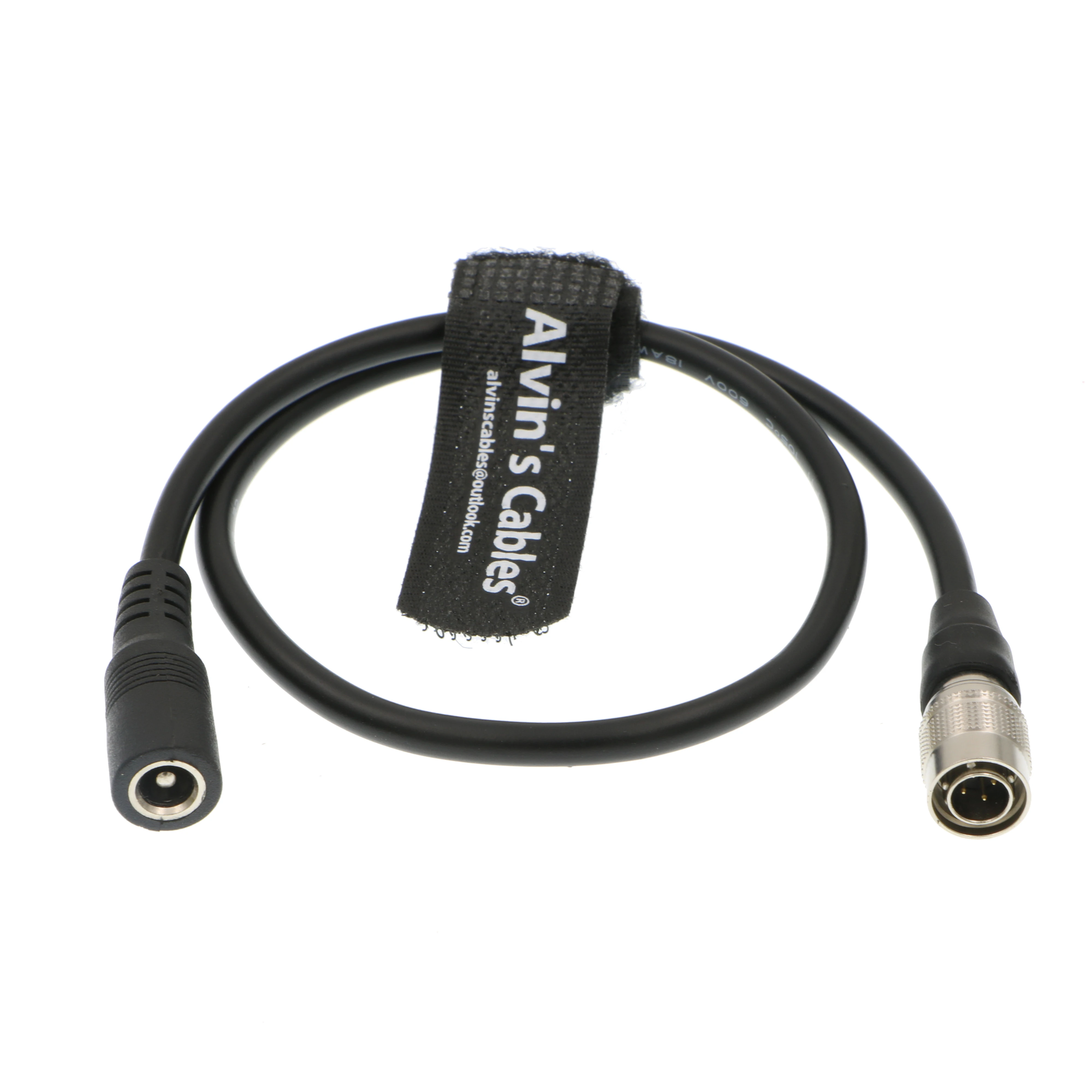 DC Female to 4pin Hirose Male Plug Power Cable for Sound Device ZAXCOM Blackmagic DC Female to 4pin Hirose Male Plug Power Cable for Sound Device ZAXCOM Blackmagic