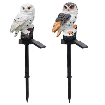 

Owl Led Solar Lawn Light Garden Stake Light Outdoor Waterproof Path Yard Park Street Decoration Landscape Lamp
