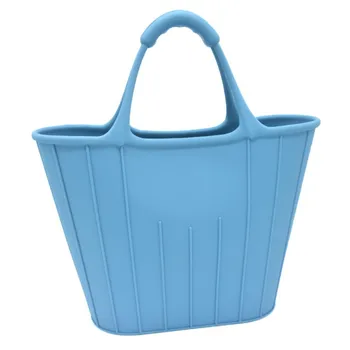 

20 Fashionable Shopping Bag Outdoor Storage Bag Waterproof Environmental Protection Reusable Multifunctional Silicone