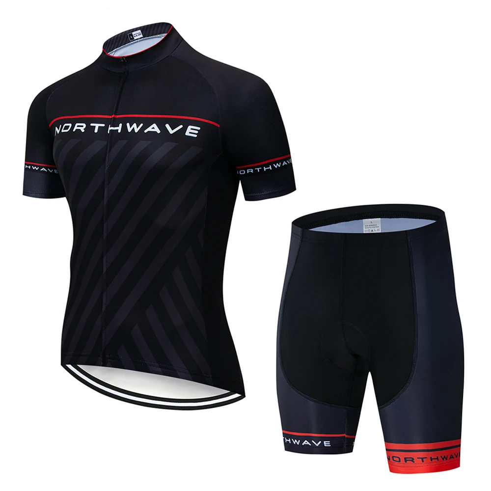 Northwave велосипедные наборы гоночная одежда Летний Быстросохнущий MTB трикотажный комплект для велоспорта с коротким рукавом Профессиональный NW спортивная одежда - Цвет: Cycling suit