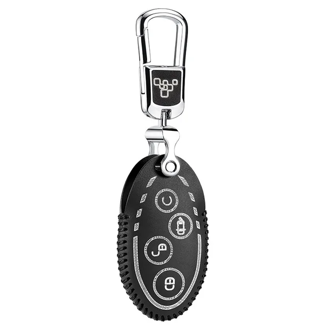 3S Black LUCKEASY для BYD SONG ev500 max DM автомобильный чехол для ключей Чехол-Кошелек держатель для ключей - Название цвета: 3S Black