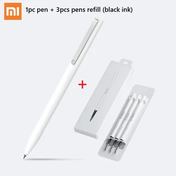 

Xiaomi Mijia Pen with 0.5mm Swiss Refill 143mm Rolling Roller Ball Sign Pen Mi Signing Ballpoint Pen Signature Pen Office Study