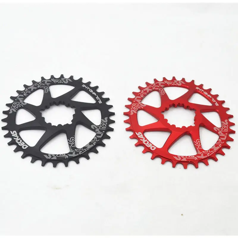 Deckas MTB передняя Звездочка GXP Овальная Круглая цепочка кольцо 32/34/36/38T Звездочка Горный Руль для шоссейного велосипеда SRAM GXP XX1 XO1 X1 GX XO X9