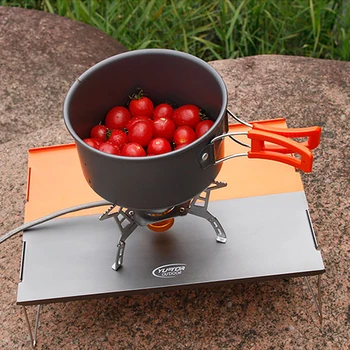 

Outdoor Portable Ultralight Mini Folding Camping Table Desk Food Prep Cooking Platform Outdoor Tool Mini Desk