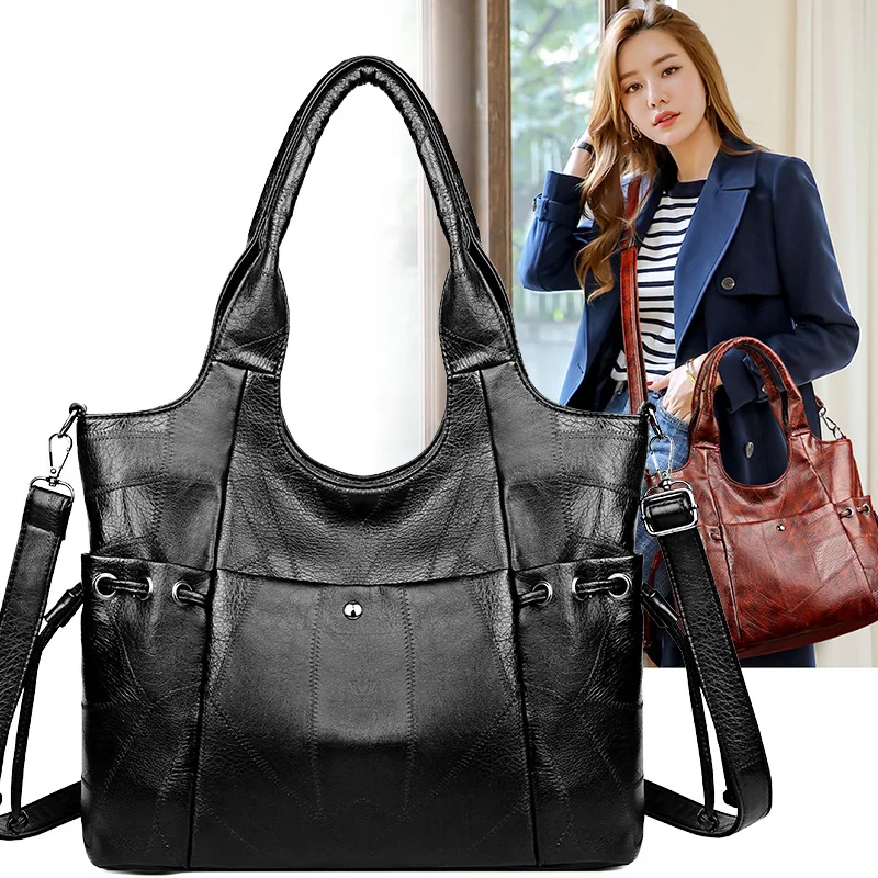 

2020 New Style WOMEN'S Shoulder Bag Versatile Handbag Large Capacity Shopping Diaper Bag Versitile Fashion Messenger Backpack